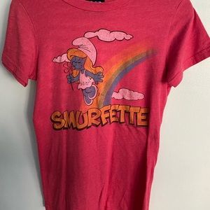 Vintage Smurfette tshirt size M